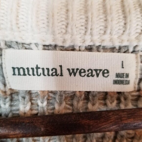 Mutual Weave Women’s Nordic Style Sweater Medium Winter Knit Pullover Cozy Hygge - Picture 3 of 9